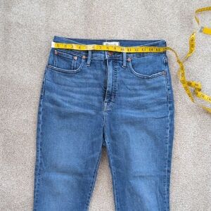 Madewell Women's Straight Leg Blue Jeans